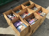 Pallet of assorted library books