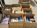 Pallet of assorted library books