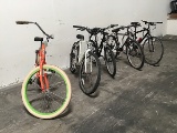 Five bikes