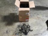 Two boxes of hangers