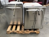 Two KitchenAid dishwashers