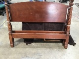 Front and back bed frame