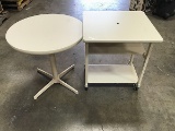 Mini table with small desk