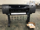 HP Designerjet 4000 with hp ink cartridges and hp printhead cleaners