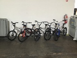 Five bikes