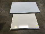 Two classroom whiteboards