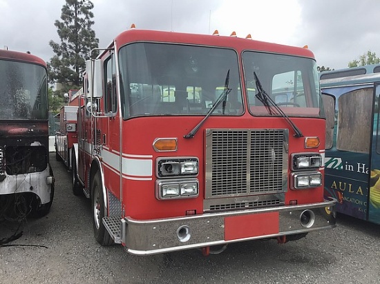 1995 SIMND LTI AERIAL LADDER TRUCK