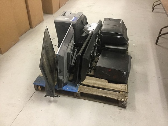 Pallet of computer equipment