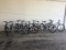 Eight bikes