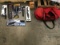 Machetes, Hatchet, knife, entrenching tool, Two boxes of D12 batteries