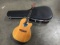 Guitar with case