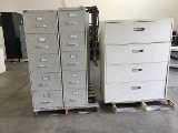 Two pallets of file cabinet