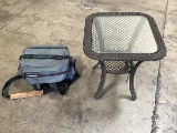 Tarmac shoulder bag with mini patio table