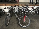 Seven bikes