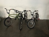 Three bikes