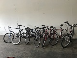 Seven bikes