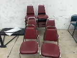 Fourteen lobby chairs