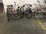 Five bikes