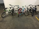 5 bikes