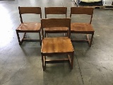 95lb Four rocking chairs