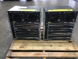 Two Cisco catalyst 4500-E series