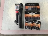 Flashlights, brand new batteries in package