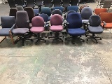 20 assorted office chairs