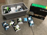 Box of hp officejet ink cartridges