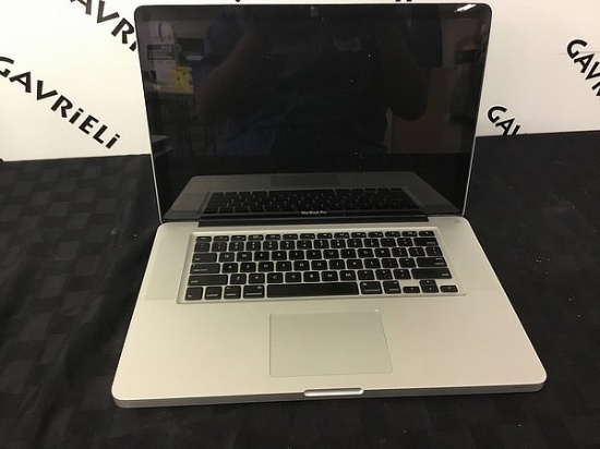 MacBook Pro,model A1286, possibly locked Hard drive possibly removed, no charger