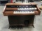 Lowrey brown mini organ