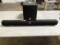 Black vizio soundbar unit