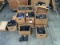 6 assorted boxes of covert controls, 9 boxes of control heads Three boxes of microphones