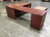 L shaped desk