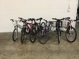 Six bikes