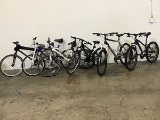 Six bikes
