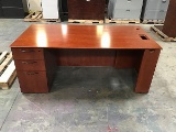 Wood desk