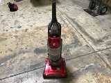 Hoover Rewind red vacuum