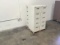 Three five drawer file cabinets
