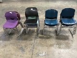 26 assorted lobby chairs