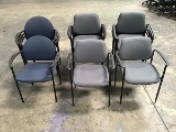 14 assorted lobby chairs