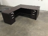 Two piece office desk