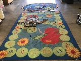 Dinosaur Sculpture wall decor(3pices) two children’s rugs