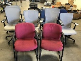 Ten assorted chairs