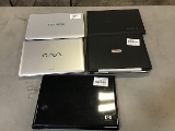 Toshiba laptop, Sony laptop, Lenovo laptop, Compaq laptop, hp laptop