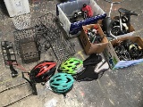 Bike accessories, seats, lights, chains, helmets Handlebars, locks