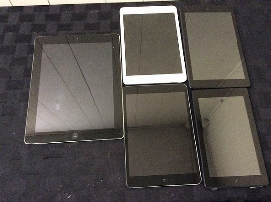 iPad A1397 A1432, Amazon Tablets possibly locked, no chargers, some scratches