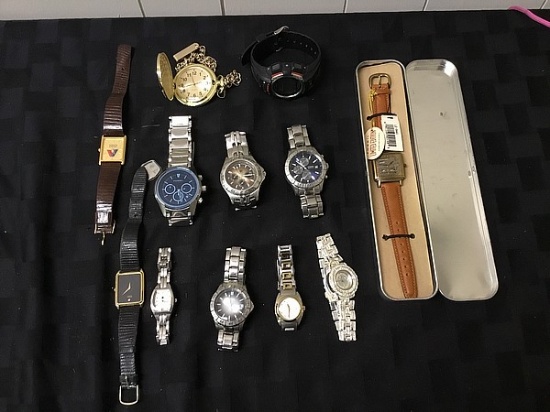 11 watches, pocket watch Jewelry
