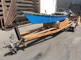 CANOE & SHOP-MADE TRAILER