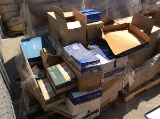 PALLET OF DISKETTES, FILM TAPES