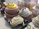 PALLET OF FIRE HOSES